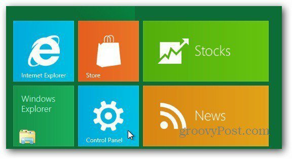 Windows 8 Forbrugereksempel: Gør dig klar