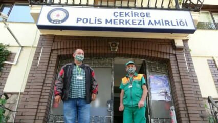 Demet Akalın, Mustafa Ceceli og Alişan tog på sig gælden hos Habib Çaylı, rengøringsarbejderen!