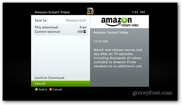 Amazon øjeblikkelig video nu på Xbox 360