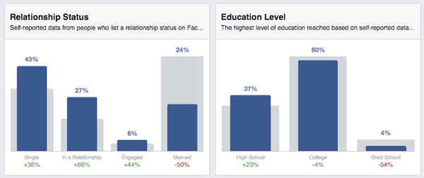 facebook publikum indsigt status uddannelse