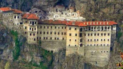 Intens interesse i Trabzon Sumela kloster!