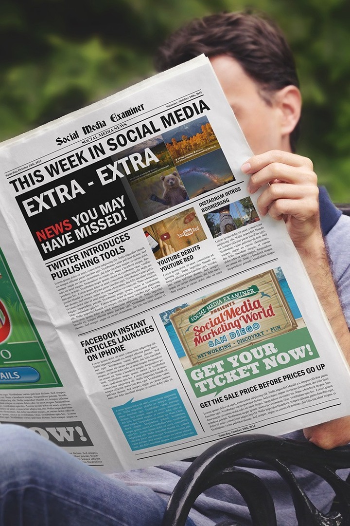 social media examiner ugentlige nyheder 24. oktober 2015