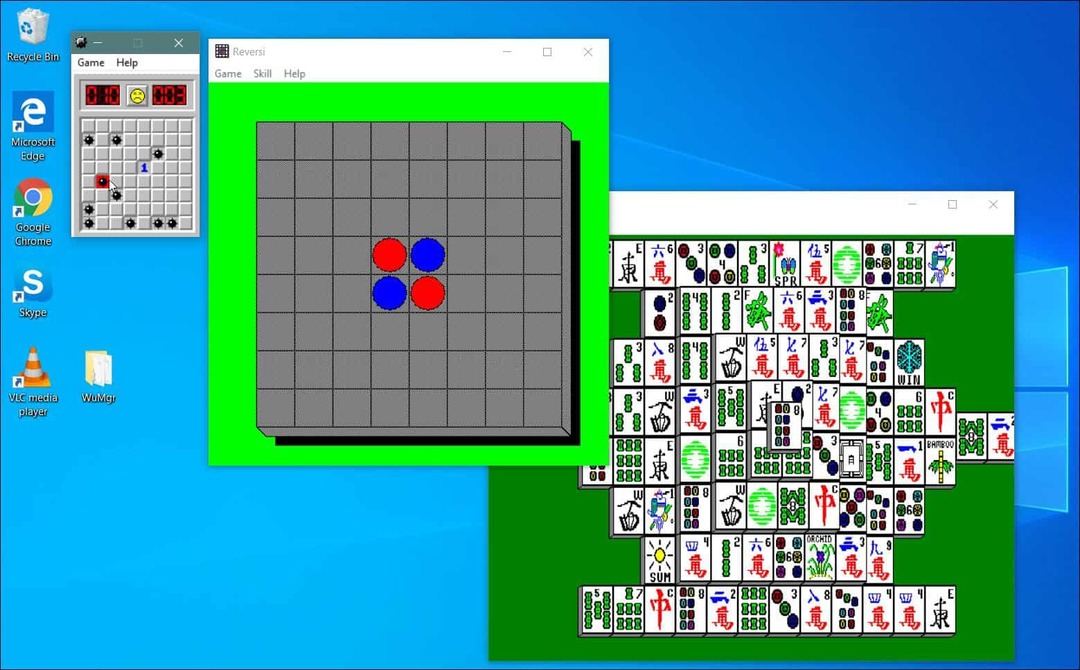 Spil Minesweeper og andre klassiske Microsoft-spil på Windows 10