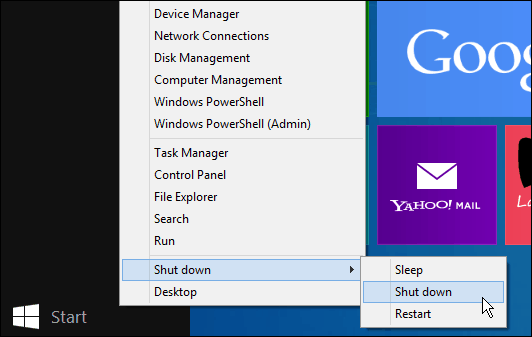 Windows 8.1-opdateringen gør det lettere at lukke ned