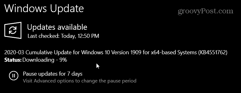 KB4451762 til Windows 10 1903 og 1909