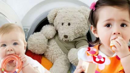 Hvordan rengør man babylegetøj? Hvordan vasker man legetøj? 
