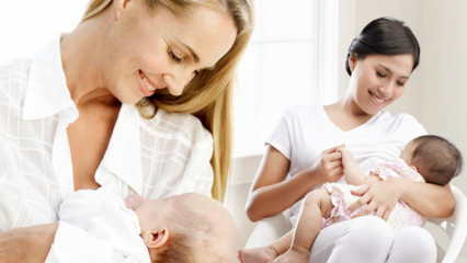 Hvad er de korrekte ammemetoder hos nyfødte babyer? Fejl foretaget under amning