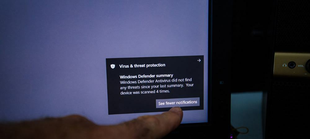 Sådan stopper du Defender på Windows 10 fra automatisk at sende virusprøver til Microsoft