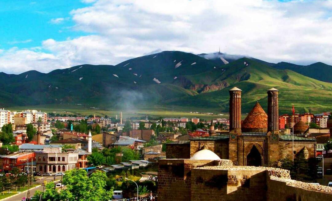 Hvor er Erzurum? Hvilke steder skal jeg besøge i Erzurum? Hvordan kommer man til Erzurum?