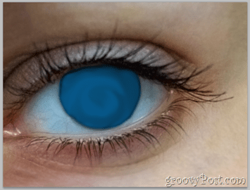Grundlæggende om Adobe Photoshop - Farve på menneskelige øjne