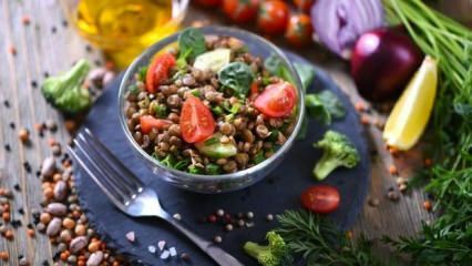 Vægttab diæt salat opskrift 