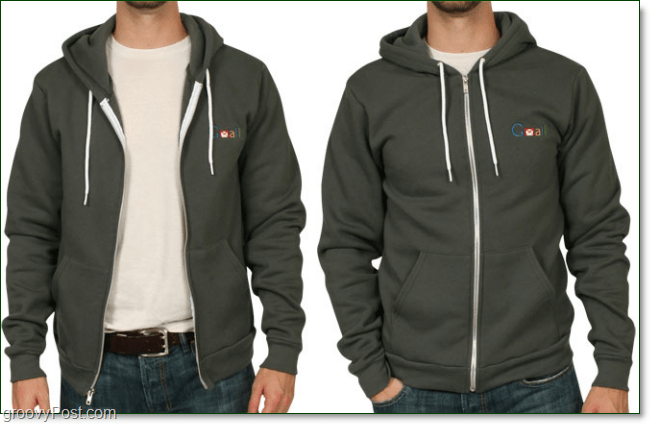 Gmail-sweater til salg