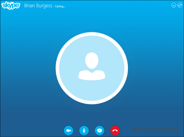 Skype HD Outlook installeret plugin-chat i vinduet