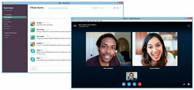 Føj dine Skype-kontakter til dit slappe team med den nye integrationskonstruktion