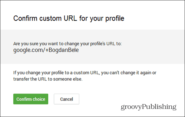 Sådan får du en tilpasset URL til din Google+ profil