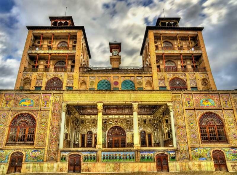 Golestan Palace interiør