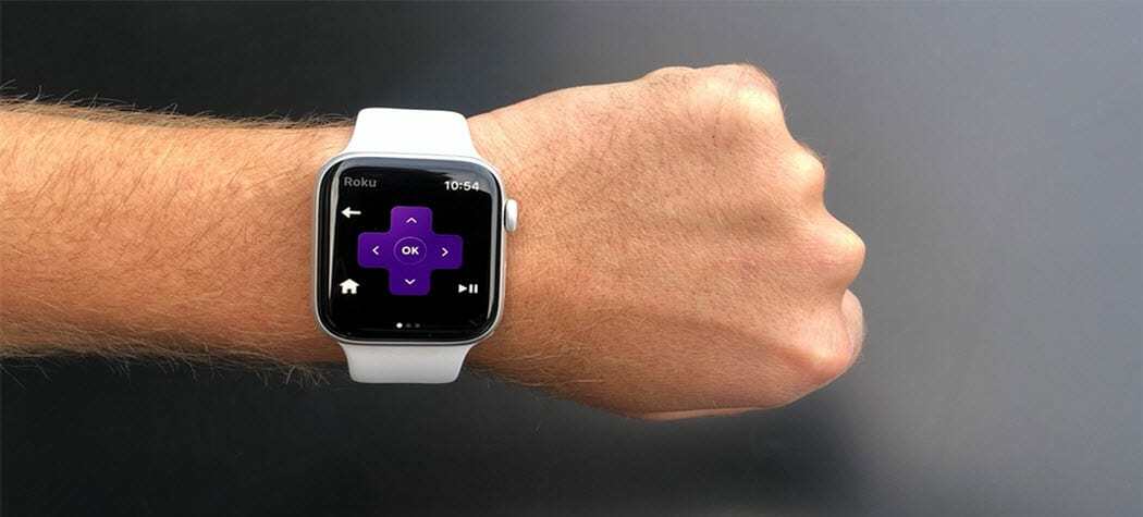 Sådan styres din Roku fra dit Apple Watch
