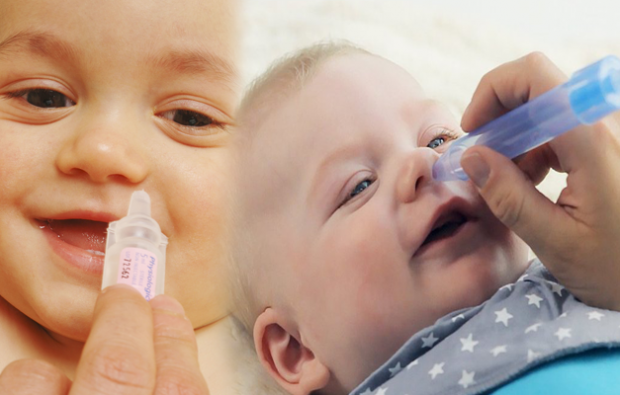 Nasal trængsel og nysen hos spædbørn