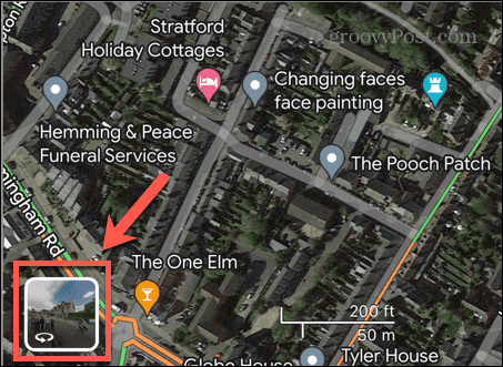 google maps street view-ikon