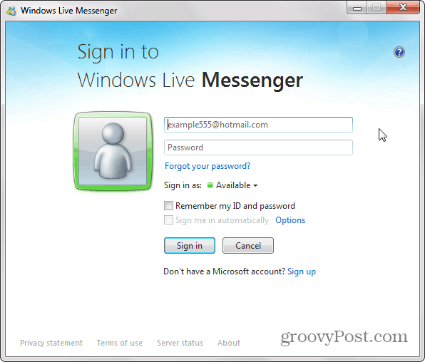 windows live messenger genoplivet