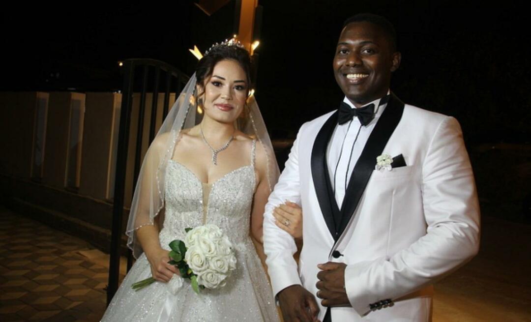 En ny er blevet tilføjet til den afrikanske grooms-serie! Omary fra Tanzania og İrem fra Mersin blev gift
