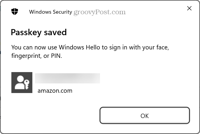 bekræft PIN-koden Windows Hello