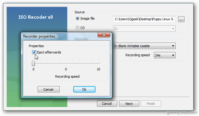 Windows Vista og XP: Brænd et ISO-billede til en disk