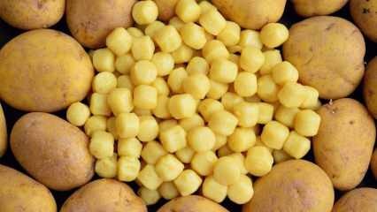 Hvad er en turn kartoffel? Hvordan laver man den nemmeste turnerede kartoffel?