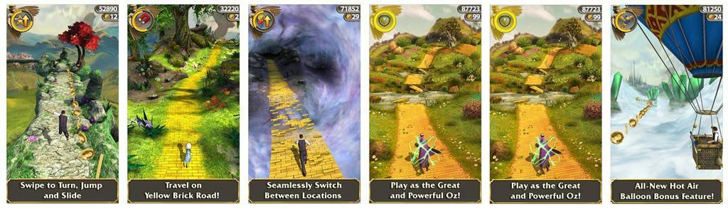 Ugens iTunes Store gratis app, Temple Run: OZ