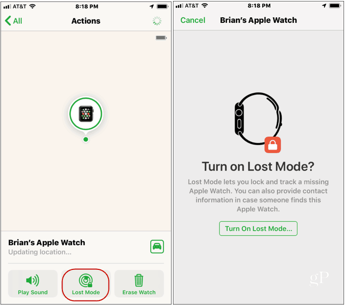 Find Apple Watch_Lost_Mode
