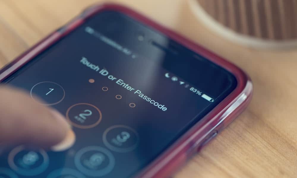 Sådan deaktiveres adgangskoden på din iPhone