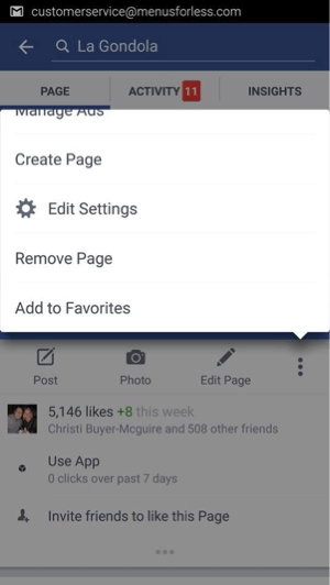 På mobil skal du besøge din Facebook-side og trykke på Rediger indstillinger. Klik på Indstillinger på skrivebordet.