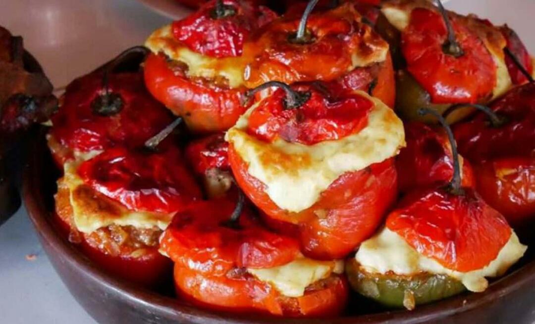 Kokkens hemmelige opskrift fra rød peberfrugt! Hvordan laves Rocoto relleno?