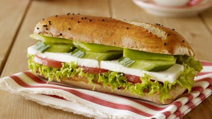 Hvordan laver man en let sandwich?