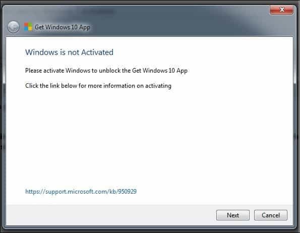 Windows 7-aktivering