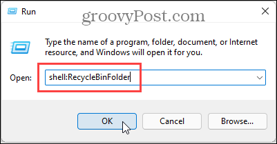 Åbn papirkurven i Windows 11