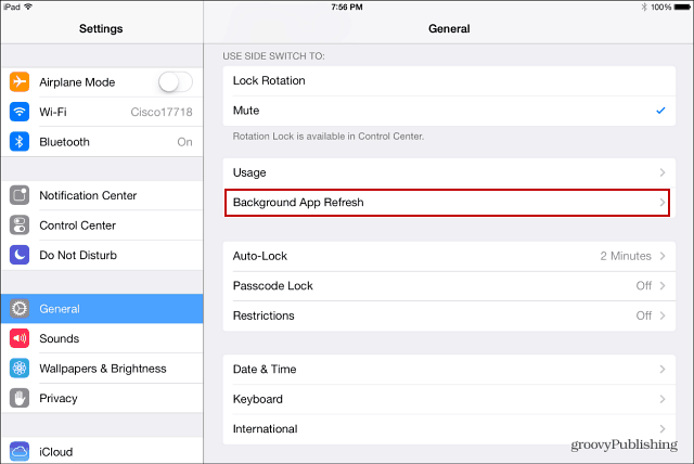 Tip til administration af apps i iOS 7