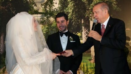 Erdogan og Temel Karamollaoğlu mødtes i brylluppet
