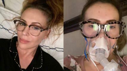 Den berømte skuespillerinde Alyssa Milano annoncerer sin coronavirus på sociale medier
