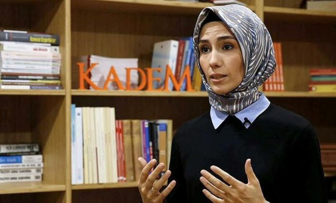 KADEMs 'Women Support Center' åbnede under ledelse af Sümeyye Erdoğan