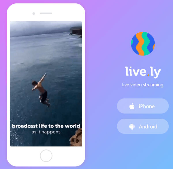 Live.ly er indgået et samarbejde med Musical.ly-appen.