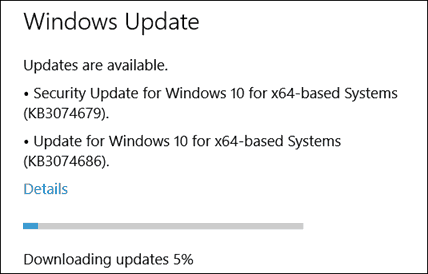 Windows 10 får endnu en ny opdatering (KB3074679) opdateret