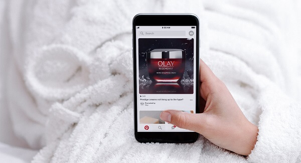 Pinterest udvider promoteret video i maks. Bredde til alle mærker.