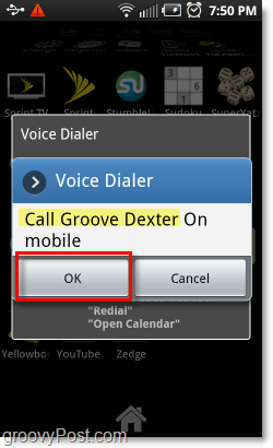 foretage telefonopkald med stemme på Android-telefon
