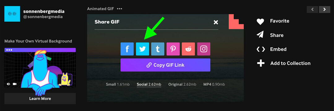 Sådan opretter og bruger du GIF'er i din Twitter-marketing: Social Media Examiner