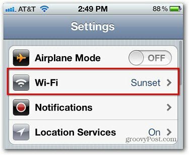 Apple iOS: Stop irriterende WiFi PopUp-underretninger