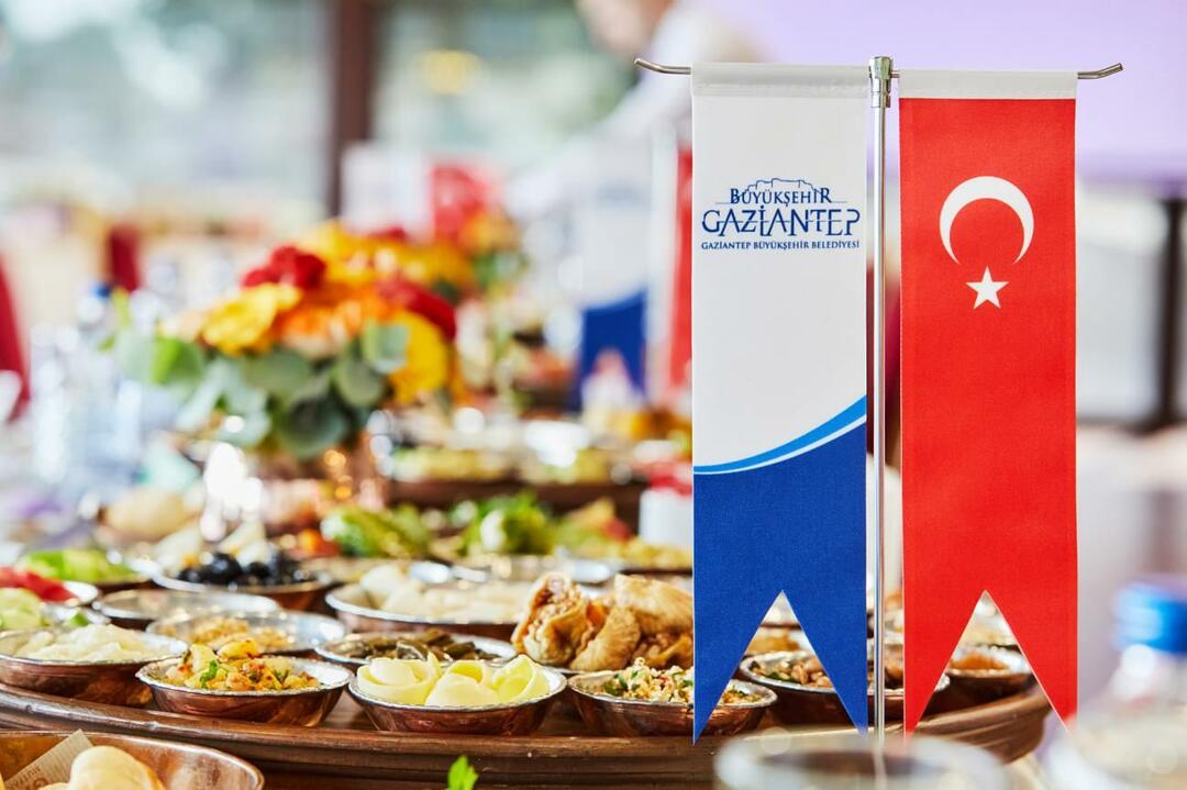 GastroANTEP Culture Road Festival blev afholdt i Istanbul!