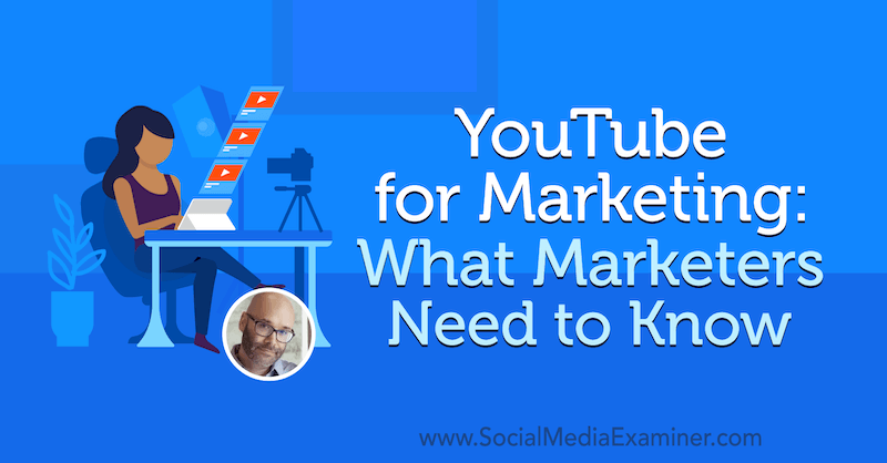YouTube til markedsføring: Hvad marketingfolk har brug for at vide med indsigt fra Nick Nimmin på Social Media Marketing Podcast.