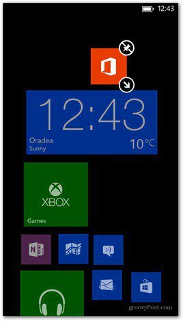 Windows Phone 8 tilpasser fliser 5
