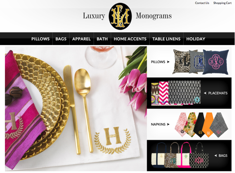 websted for luksusmonogrammer